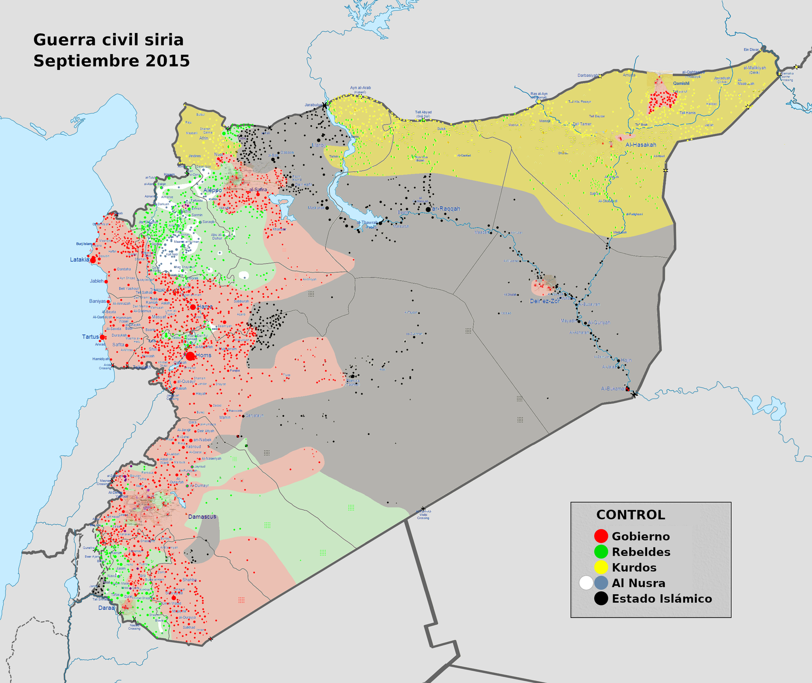 Mapas De Siria Recortes De Oriente Medio