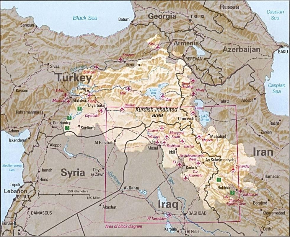 Área de población kurda