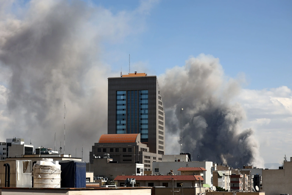 Bolbardeo de EE UU e Israel sobre Teherán